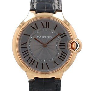 Cartier Ballon Blue W6920089 18K Solid Rose Gold Roman Dial Unisex 40mm Watch